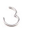 stk. 1,6 mm hengslet segmentring i rustfritt stål til leppe-neseseptumpiercing 2