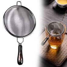 Stainless Steel Tea & Coffee Strainer with Heat-Resistant