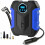 Car Air Compressor Portable Tire Inflator 12V Blue 4