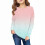Mädchen-Sweatshirt, lässig, leicht, mit Batikmuster, langen Ärmeln, Crop-Top, Pullover 8