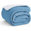 Sherpa Fleece Tæppe 50x60 cm Blå 1
