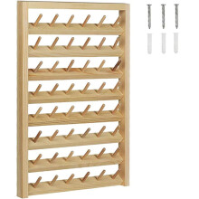 Suporte para Tranças SIEYIO, Organizador de Linhas de Madeira para Máquina de Costura, Ideal para Cabeleireiros e Outros Acessórios de Costura.