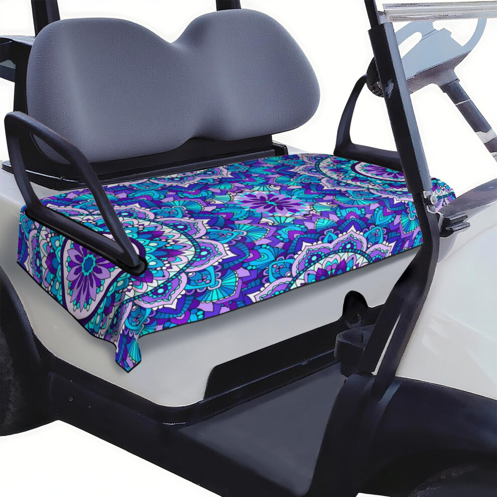 Golf Cart Front Seat Cover 51" X 31", Universal Microfiber Towel For Ezgo, Club Car Ds & Precedent, Yamaha Drive Model Seats 9149926126096