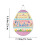 Wooden Easter Bunny Hanging Decoration 4