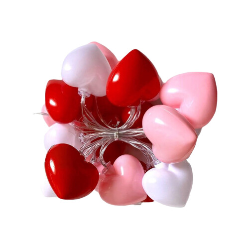 Heart LED String Lights 3 Meter Indoor Decor 1