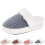 Damehjemmesko med memory foam, bløde slip-on sko til indendørs og udendørs brug, vinterhjemmesko til kvinder 1