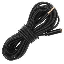 OUNONA 3.5mm Headphone Extension Cable (5ft, Male to Female) – Durable Audio Cable Compatible with Computers, Speakers & Headphones