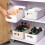 Stapelbares Schubladen-Organizer-Set PP2pcs3colors 3