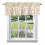 Gul blomsterkappe 132 x 43 cm polyester stanglomme 1