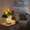 LED Color-Changing Rose Vase Lamp USB Rechargeable 4
