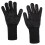2er-Pack hitzebeständige Grillhandschuhe, 33 cm, Schwarz 2
