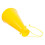 Yellow plastic megaphone for parties and celebrations 4