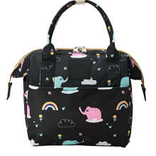 Diaper Bag,11"*6.7"*10.2" Mom Bag,Polyester Crossbody Diaper Bag With Insulated Pockets,Style