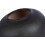 Vase en céramique noir mat 13 pouces 3