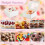 Συσκευασία 30 κουτιών για cupcakes 6x6x3" σε λευκό χρώμα με παράθυρο, αυτοκόλλητα και 3
