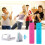 Confezione da 2 controller wireless e Nunchuk per console Wii e Wii U, controller Wii con Motion Plus, compatibile con Nintendo Wii/Wii U, blu e rosa 5