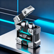 2-teiliges Technik-Set – Bluetooth-Gaming-Kopfhörer & elektronische Uhr, 48 Stunden Akkulaufzeit, USB-C, Stereo-In-Ear-Kopfhörer, für