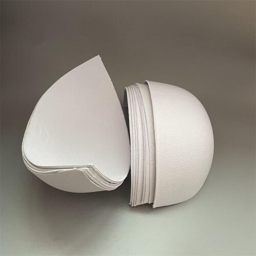 20Pcs Baseball Cap Inserts Baseball Crown Bump Cap Insert Hat Sweat Liner Hat Support Brim Hat Crown White