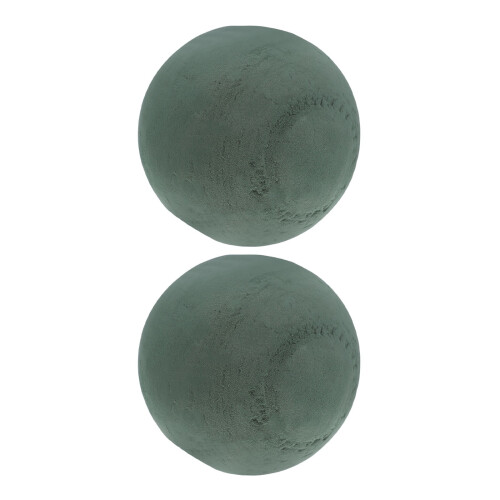 FRCOLOR2PCS Στρογγυλά Λουλουδάτα Μπλοκ Αφρού Σφαίρες Υγρές Μπάλες για DIY Λουλούδια