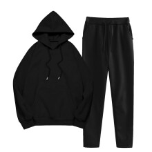 Sweatshirt for Women 2PCS Sports Casual Long Pants Hooded Sweater Tops Pants Set Long Sleeve Hooded Set with Pockets, Size S-3XL