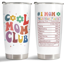 Ποτήρι Cool Mom Club 20oz από ανοξείδωτο ατσάλι με μόνωση κενού αέρος