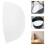 20Pcs Baseball Cap Inserts Baseball Crown Bump Cap Insert Hat Sweat Liner Hat Support Brim Hat Crown White 2
