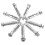 25 Pcs Drywall Expansion Nuts Threaded Screw Plasterboard Sheetrock Anchors Masonry Silver 5