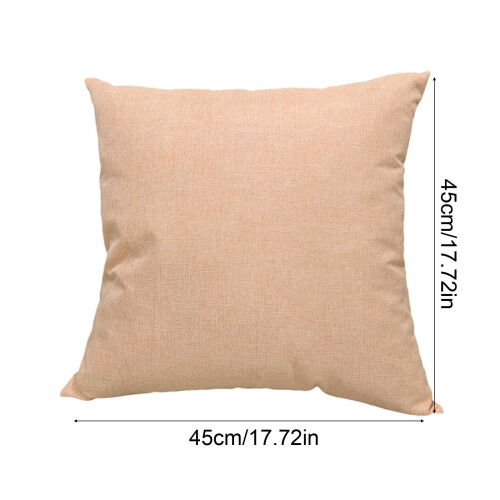 Linne soffkudde 45x45cm med inlägg 2