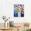 Quadro decorativo floral em tela, 40x50 cm (16x20 polegadas) 2
