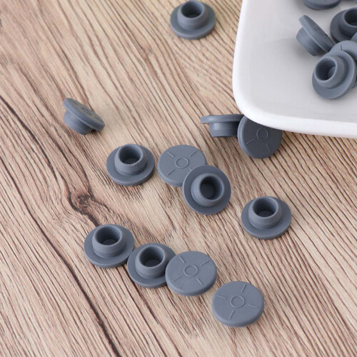 Gummiflaschenverschlüsse, 1,7 cm, 100 Stück 1