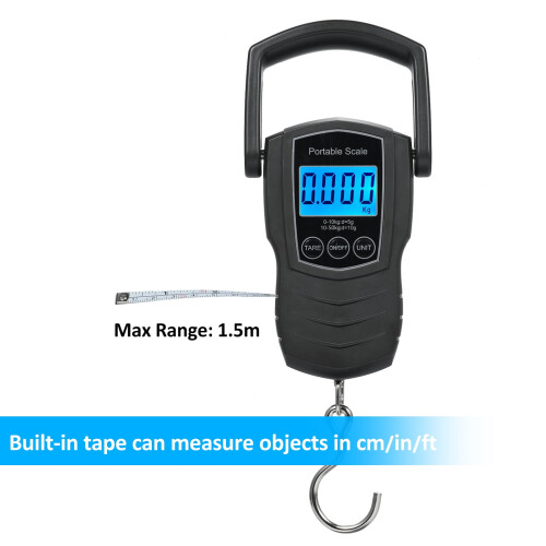 Ψηφιακή ζυγαριά αποσκευών φορητή υψηλής ακρίβειας οθόνη LCD οικιακής 2
