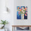 Quadro decorativo floral em tela, 40x50 cm (16x20 polegadas) 3