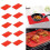 Plaque de cuisson pyramidale en silicone antiadhésive, douce et facile à utiliser, réutilisable. 7