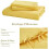 Yellow Queen Duvet Cover Set 3-Piece Microfiber 5
