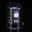 Béquer de vidro graduado de 250 ml, resistente. 4