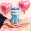 Blue Simulation Rose Mini Bouquet 1 piece 5