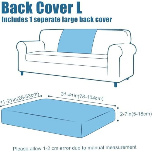 Housse de canapé extensible imperméable en jacquard, lavable et élastique 2