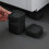 Furniture Risers, Adjustable Bed Risers, Square Stackable Bed Risers, for Desk Leg Table Couch Sofa Chair Bed Frame Legs Dorm, Black 4
