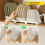 Multi-purpose dish rack with water tray, holds 8 plates, joinable, compatible with kitchen counters & cabinets 8