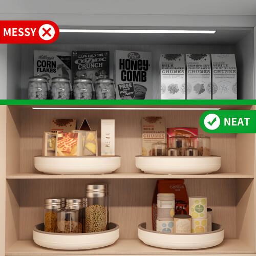 Organizer Lazy Susan, gramofon 10 cali, 2 sztuki 2
