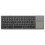 Tri-Folding Bluetooth Keyboard with Touchpad, Rechargeable & Portable for Laptop, Tablet, PC, Smartphone – Compatible with iOS/Android/Windows 1