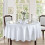 Τραπεζομάντιλο Damask με κυματοειδή υφή 60x84in Ivory 1