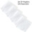 Scalloped Damask Tablecloth 60 x 84 Inch Ivory 4