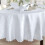 Τραπεζομάντιλο Damask με κυματοειδή υφή 60x84in Ivory 5