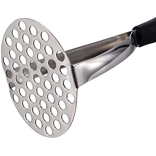 Machacador de patatas de acero inoxidable con mango ergonómico 2