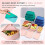Ensemble de 3 boîtes de conservation alimentaire en silicone – Hermétiques, 4