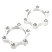 Scheibenbremsnaben-Zentralverschlussadapter, Freilauf, Bremsscheiben, praktische Fahrradumbau-Sitzbank (2 Stück)