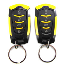 Car Anti-Theft Alarm with 2 Remotes, 7-Level Sensitivity, 12V – Compatible with Universal Vehicles