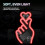 Solar-powered finger heart car window light pink 1 piece 4