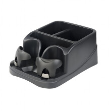 ACDANC Universeller LKW-Konsolen-Auto-Getränkehalter-Bodenablage-Organizer